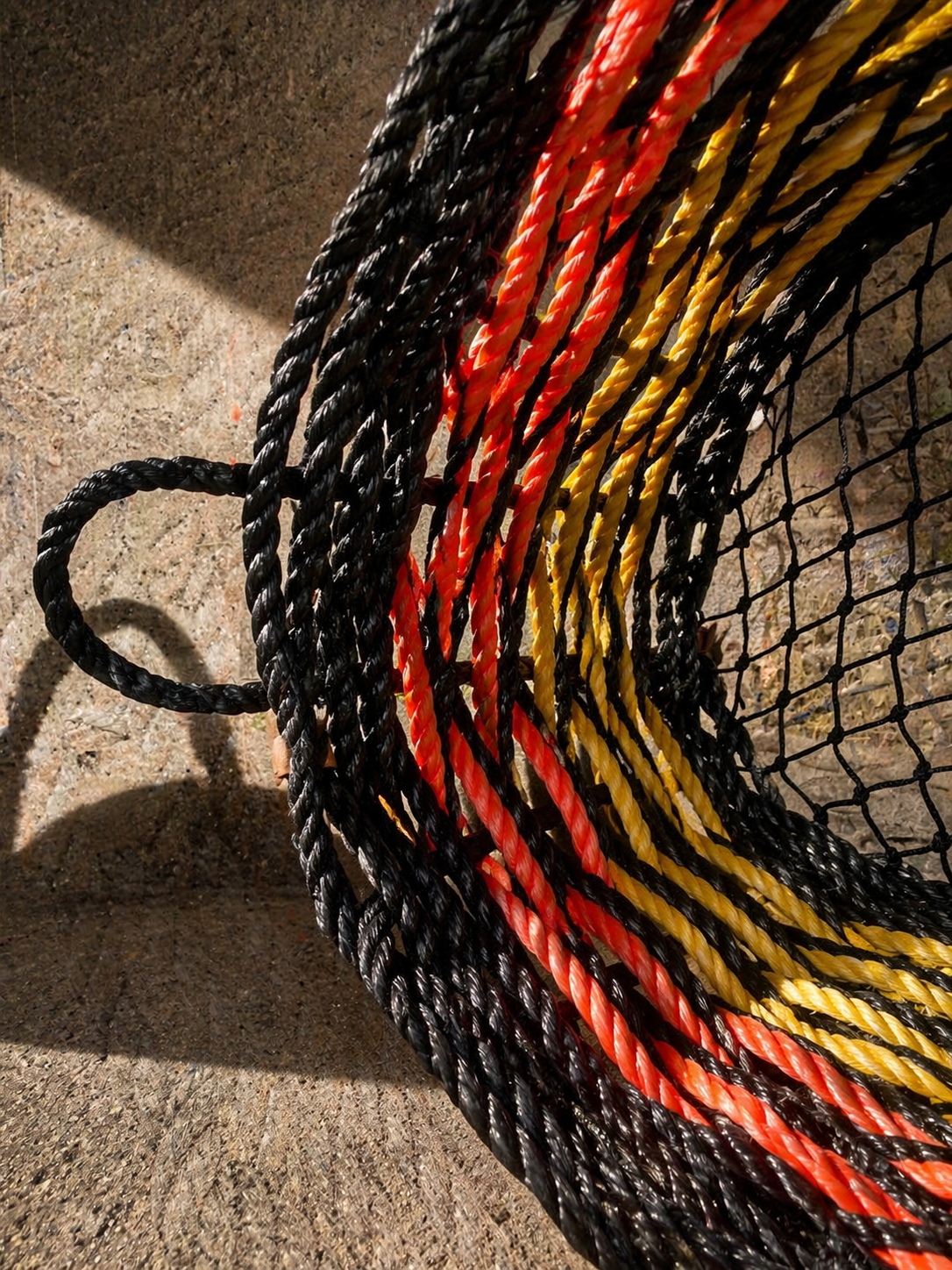 Lobster Basket — Wild Newquay Fleet (Orange, Yellow & Black)