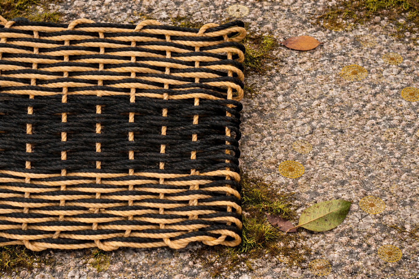 Small Handwoven Rope Doormat