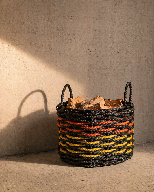 Lobster Basket — Wild Newquay Fleet (Orange, Yellow & Black)