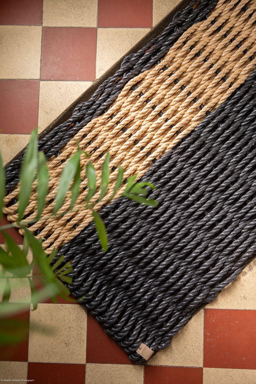 Large Handwoven Rope Doormat
