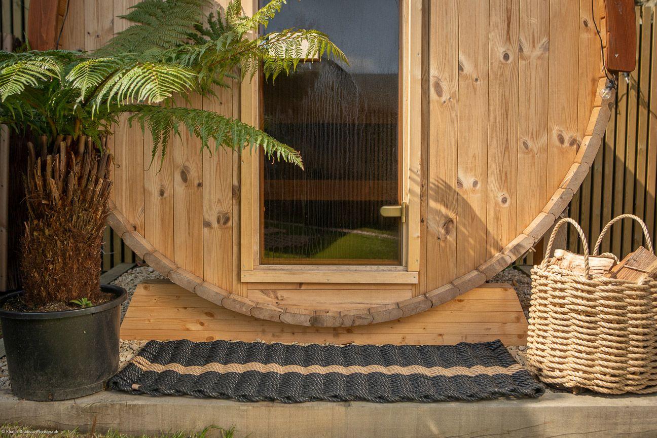 Large Handwoven Rope Doormat