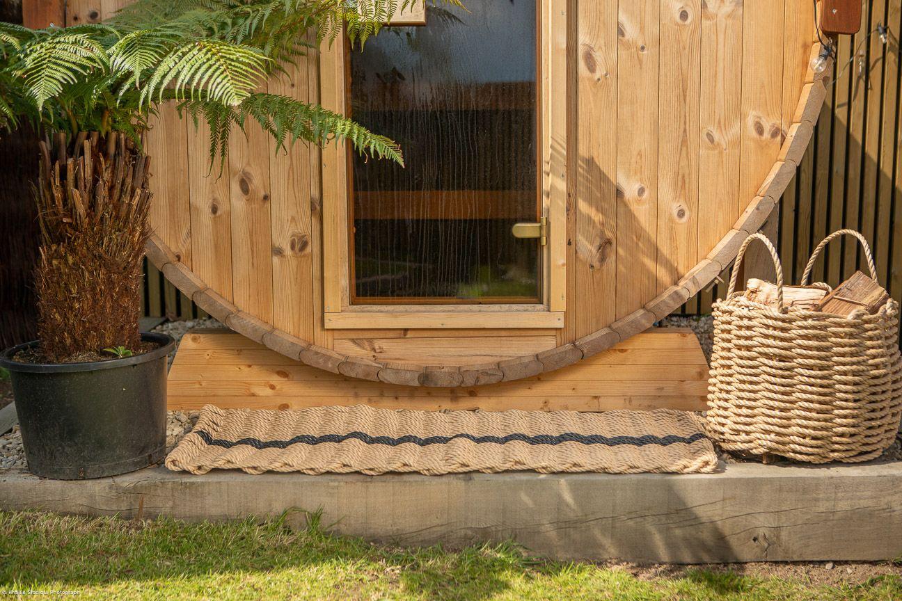 Large Handwoven Rope Doormat