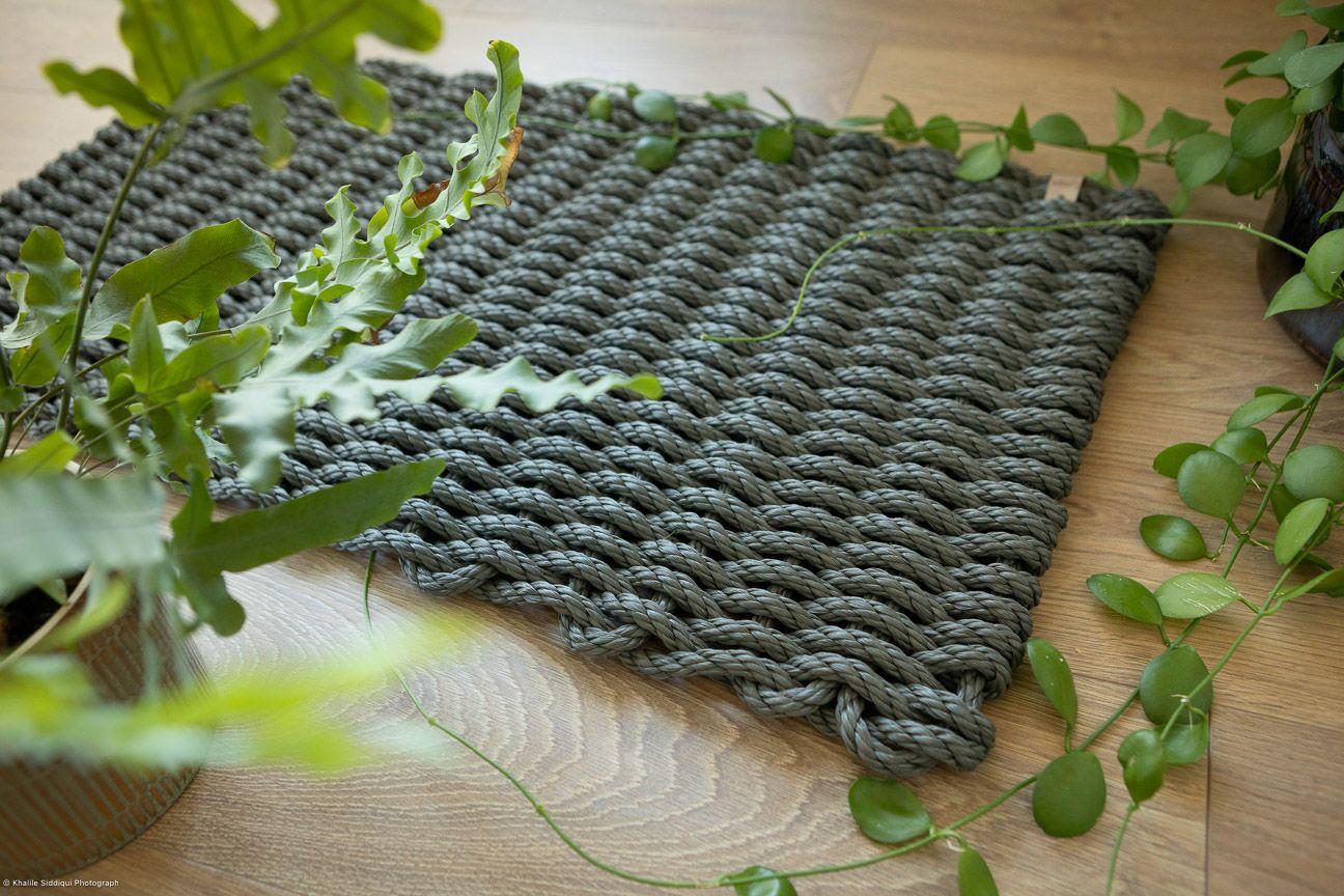 Large Handwoven Rope Doormat