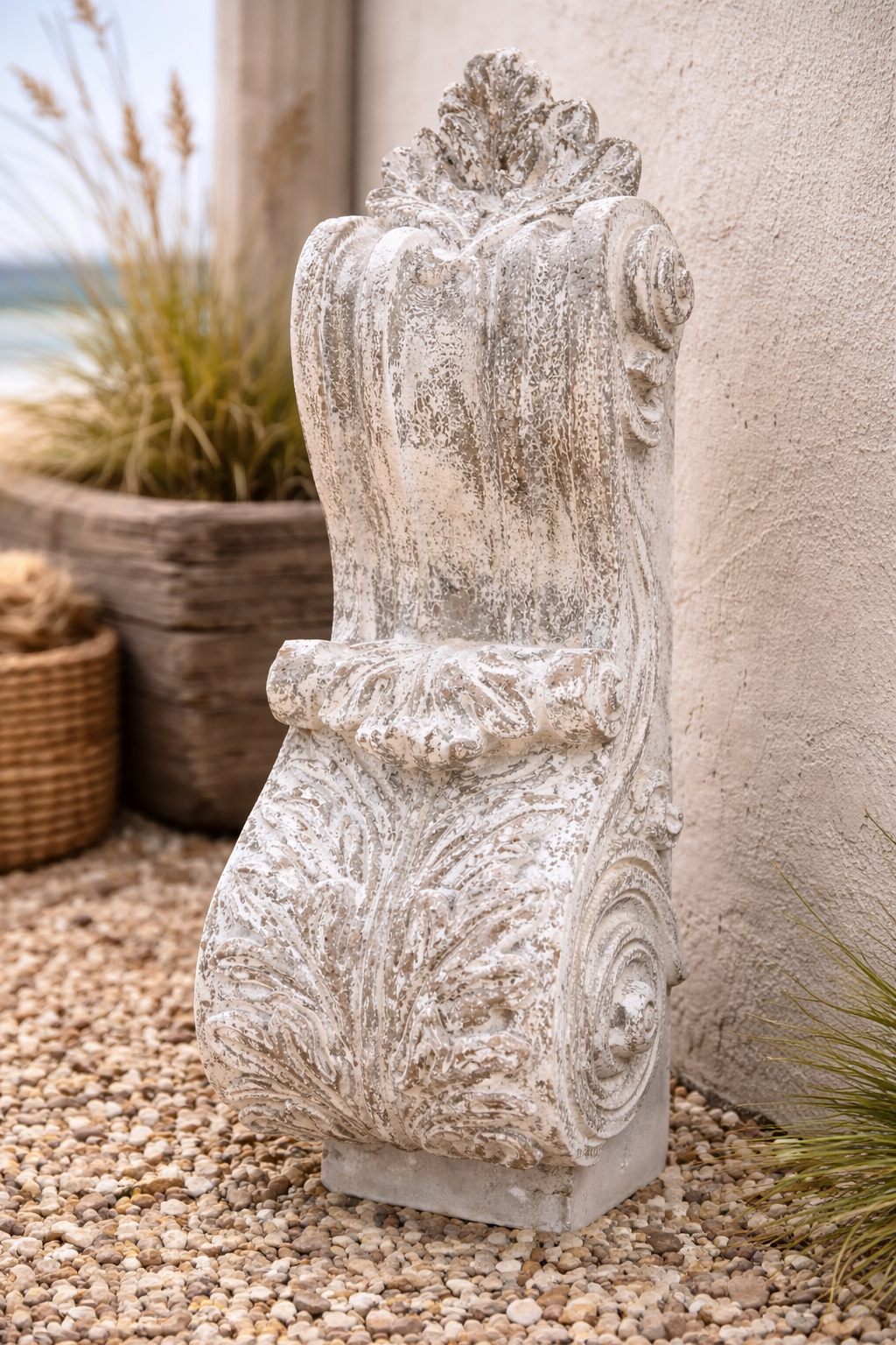 Large Architectural Salvage Plaster Corbels
