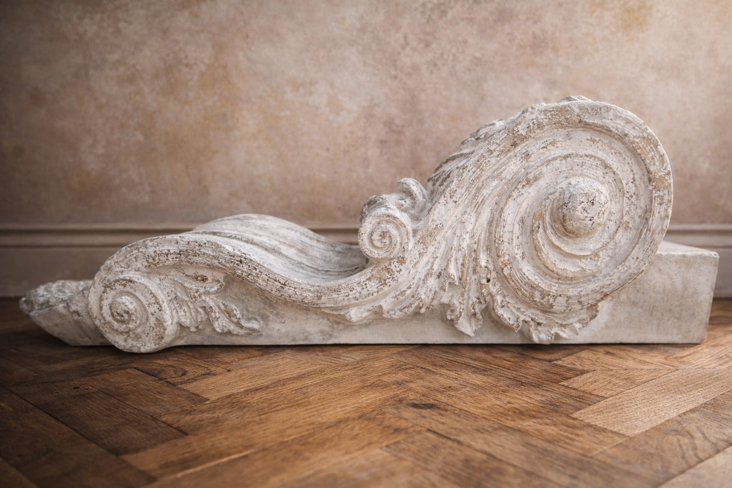 Large Architectural Salvage Plaster Corbels