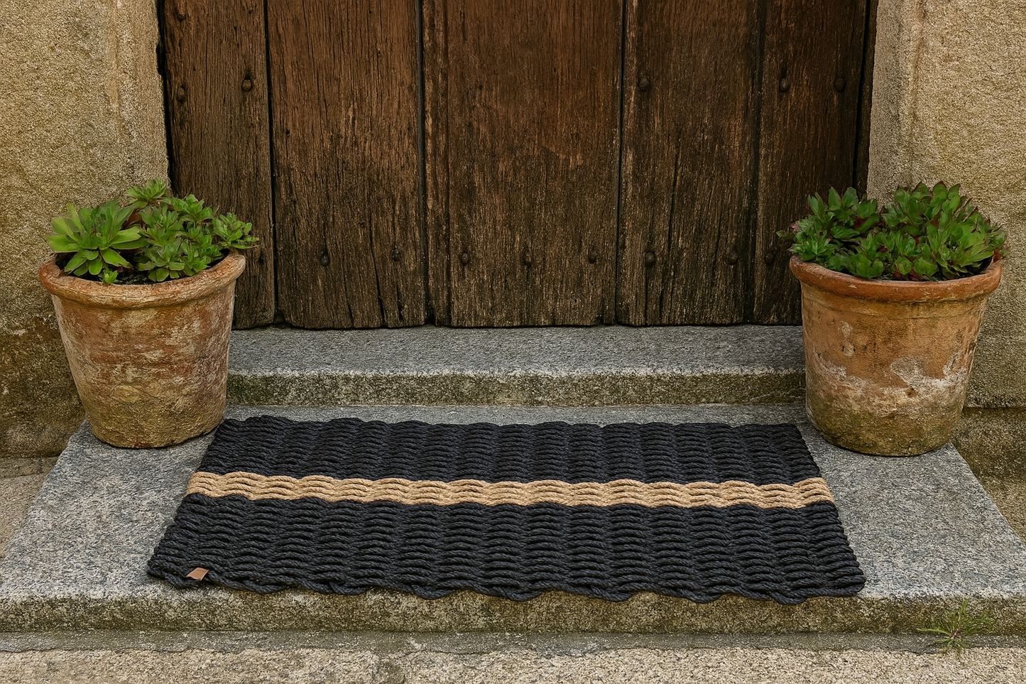 Small Handwoven Rope Doormat
