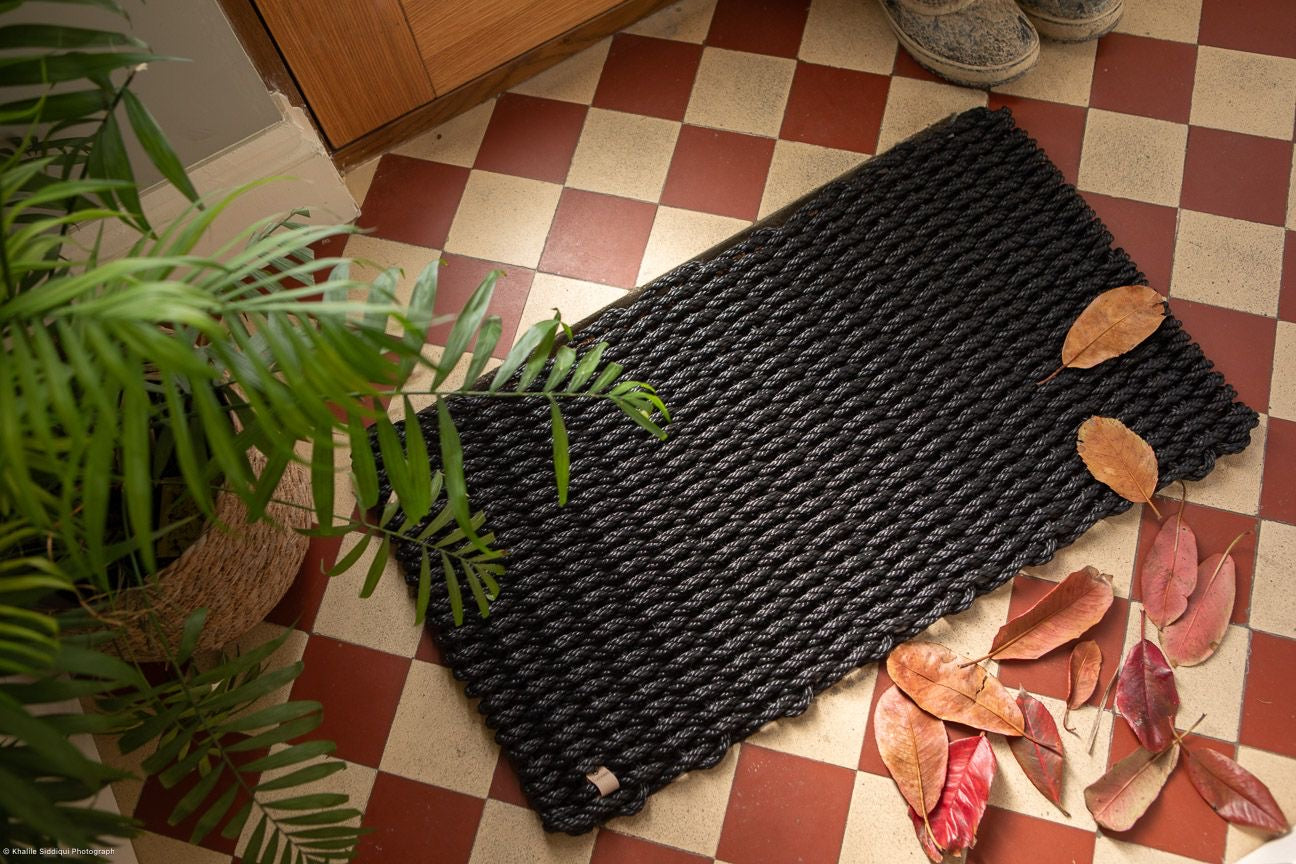 Small Handwoven Rope Doormat